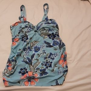 NWOT Motherhood Maternity Swim Tank Medium